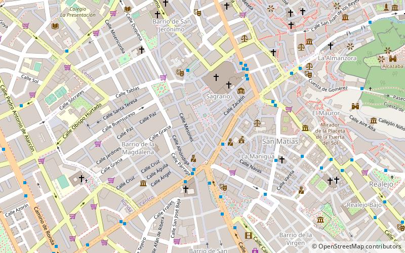Plaza de Bib-Rambla location map