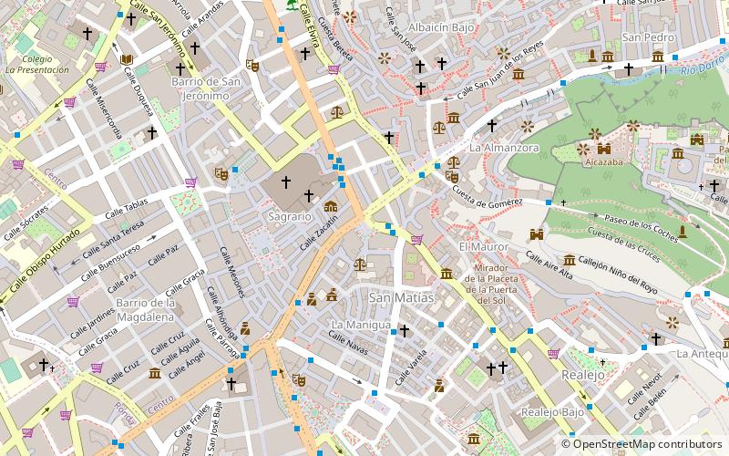 Plaza de Isabel la Católica location map