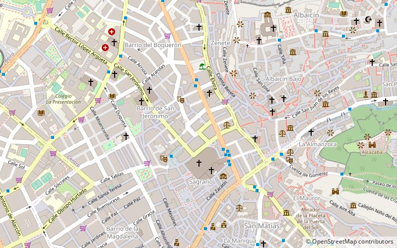 mercado de san agustin granada location map
