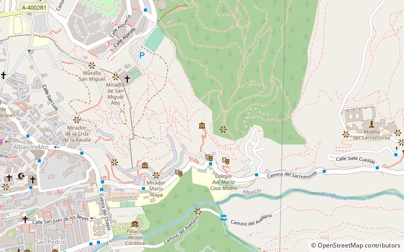Museo-cuevas del Sacromonte location map