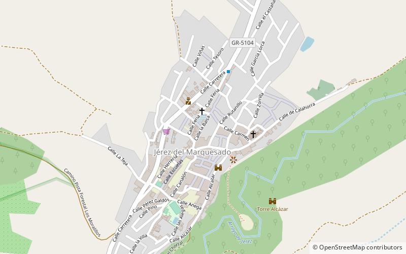 Jérez del Marquesado location map