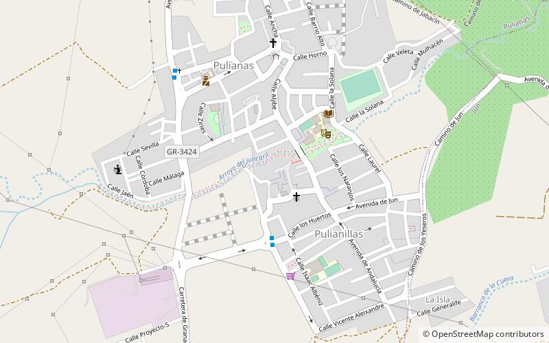 Pulianas location map