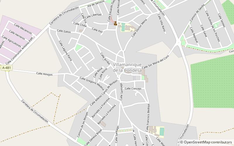 Villamanrique de la Condesa location map