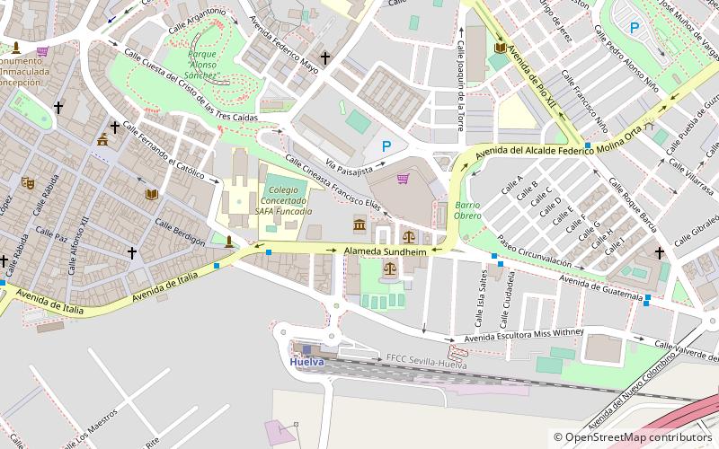 Museo Provincial de Huelva location map