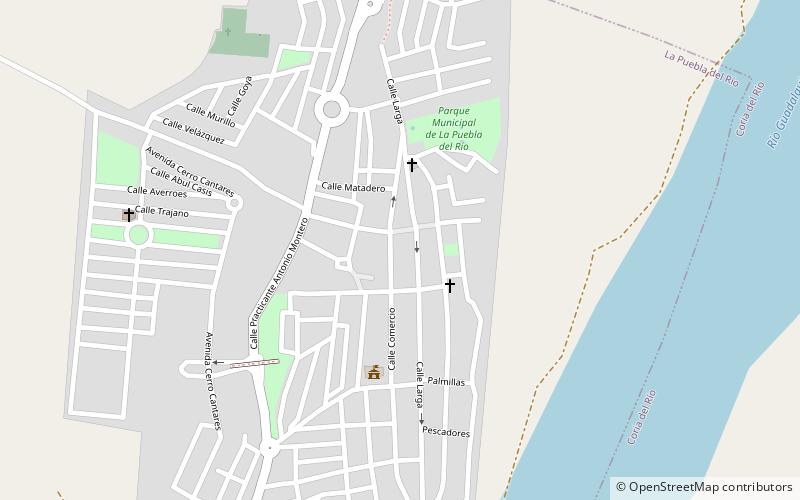 La Puebla del Río location map