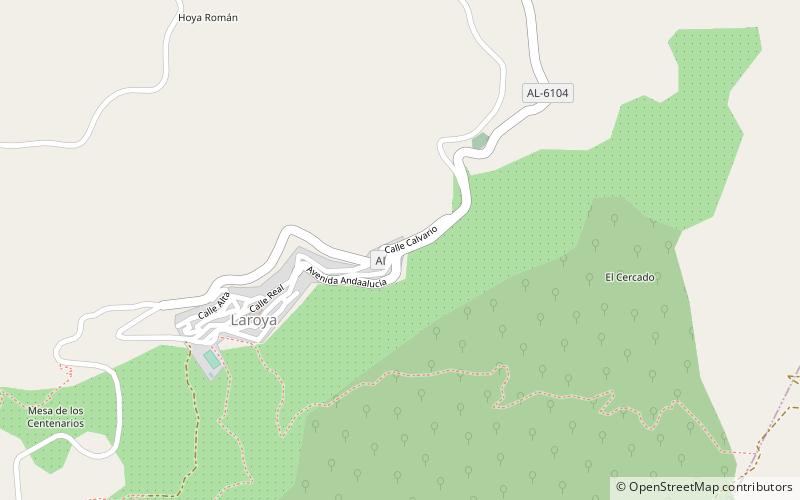 laroya location map