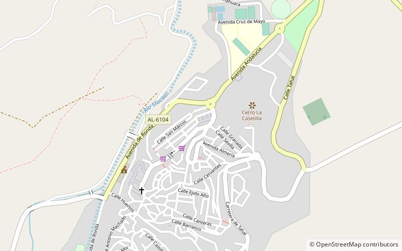 macael location map