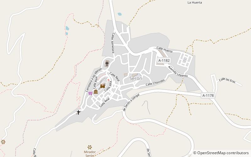 Serón location map