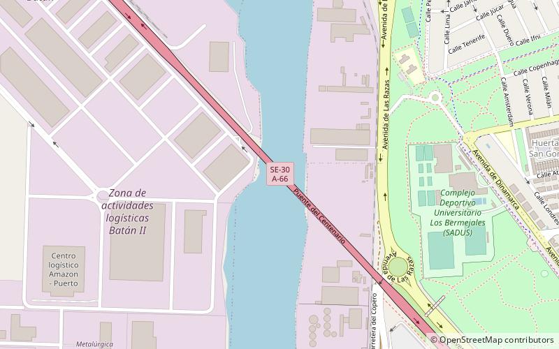 Pont du Centenaire location map