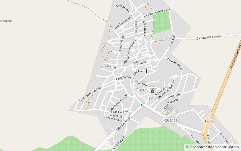 darro location map