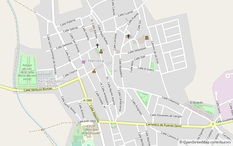 Herrera location map