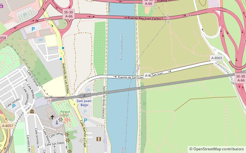Puente de San Juan location map
