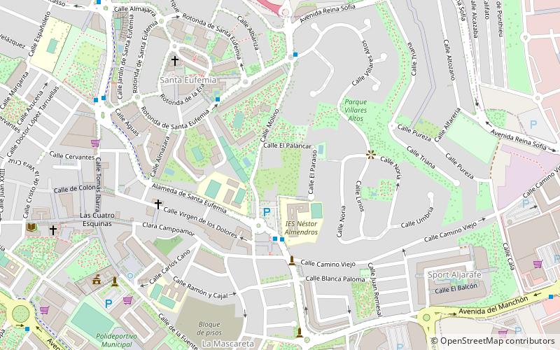 tomares seville location map