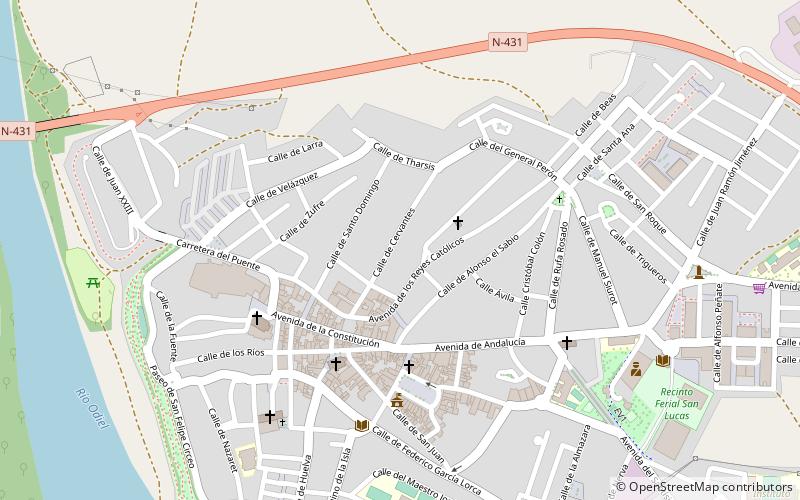 Gibraleón location map