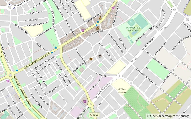 bormujos seville location map