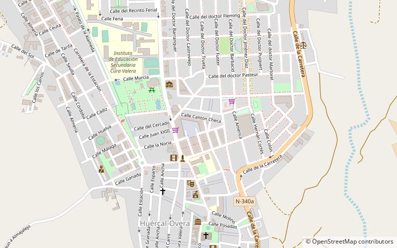 Huércal Overa location map