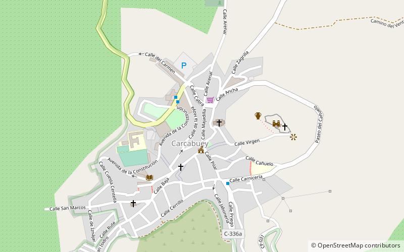 Carcabuey location map