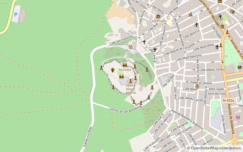 Fortaleza de la Mota location map