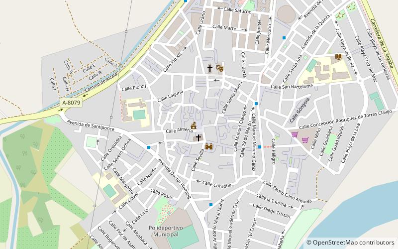 La Algaba location map