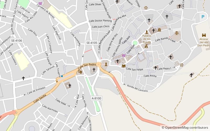 Gate of Sevilla location map