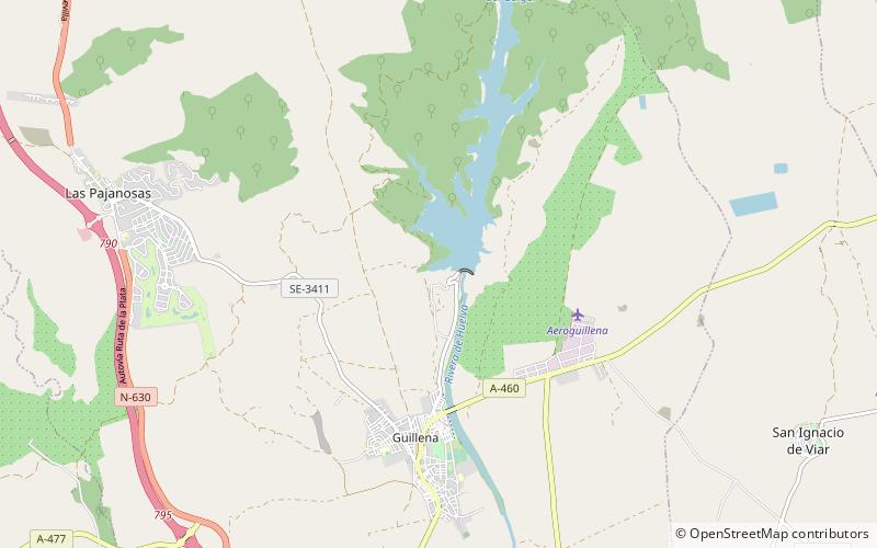 Guillena location map