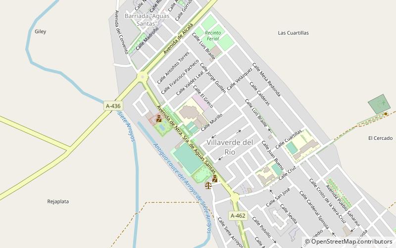 Pabellón de Deportes location map