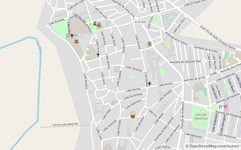 Palma del Río location map