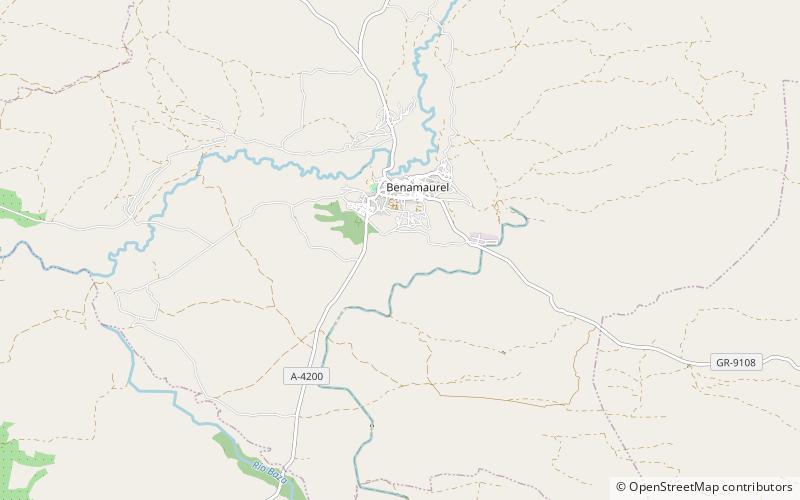 Hoya de Baza location map