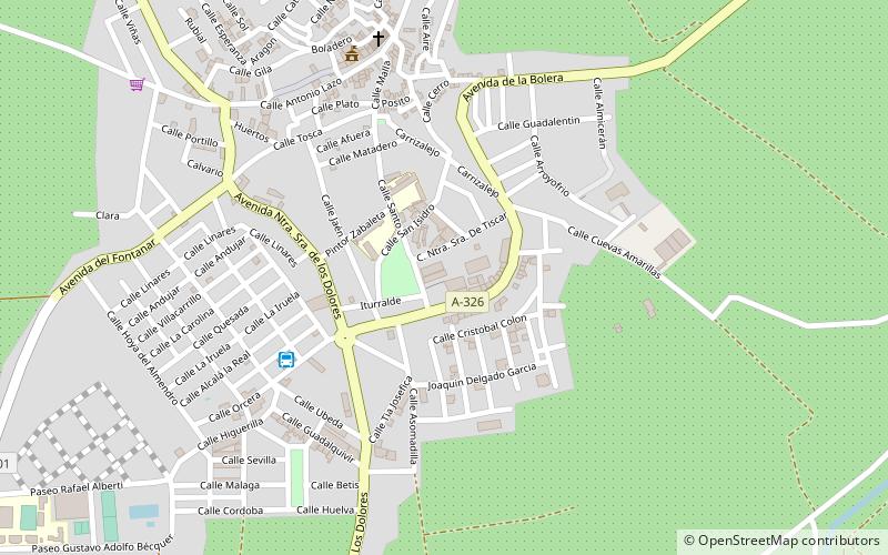 pozo alcon location map