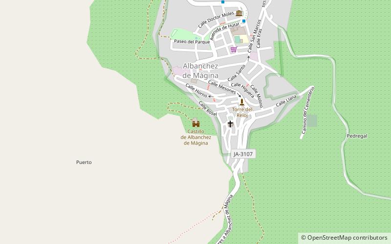 Castillo de Albanchez de Mágina location map
