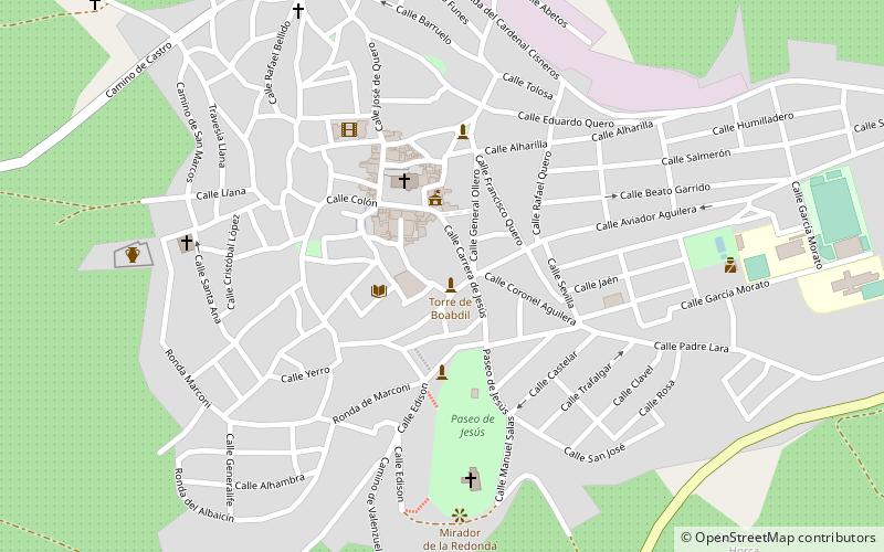Porcuna location map