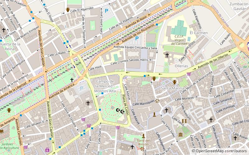 Tour de la Malmuerta location map