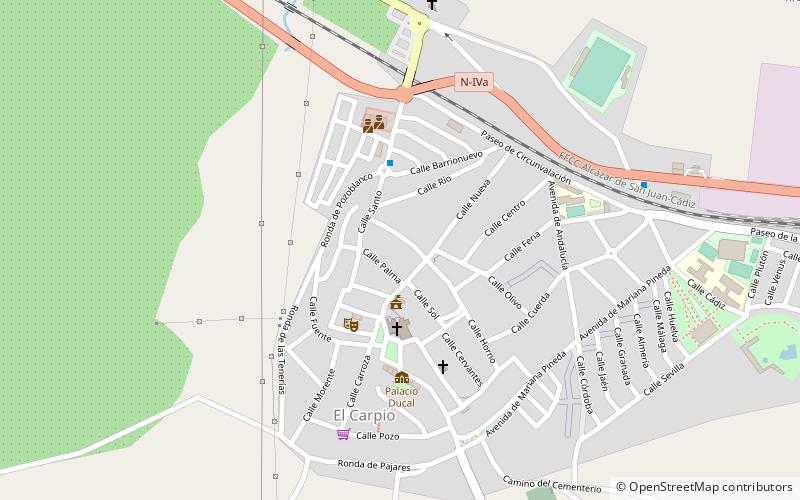 El Carpio location map