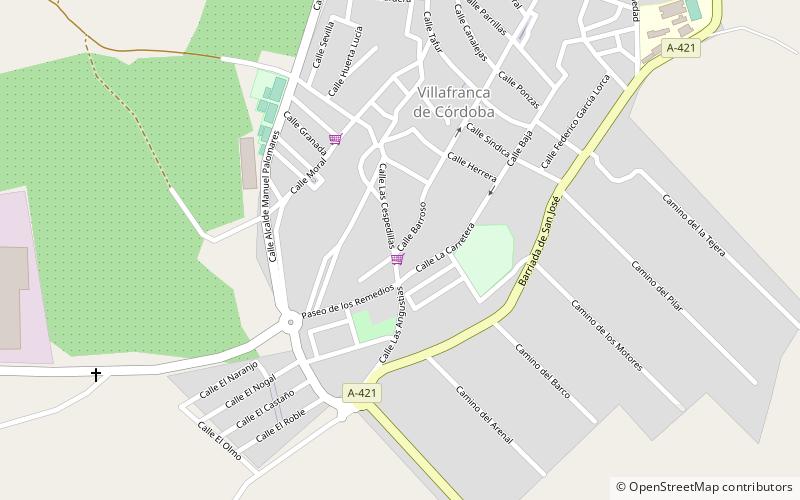 Villafranca de Córdoba location map