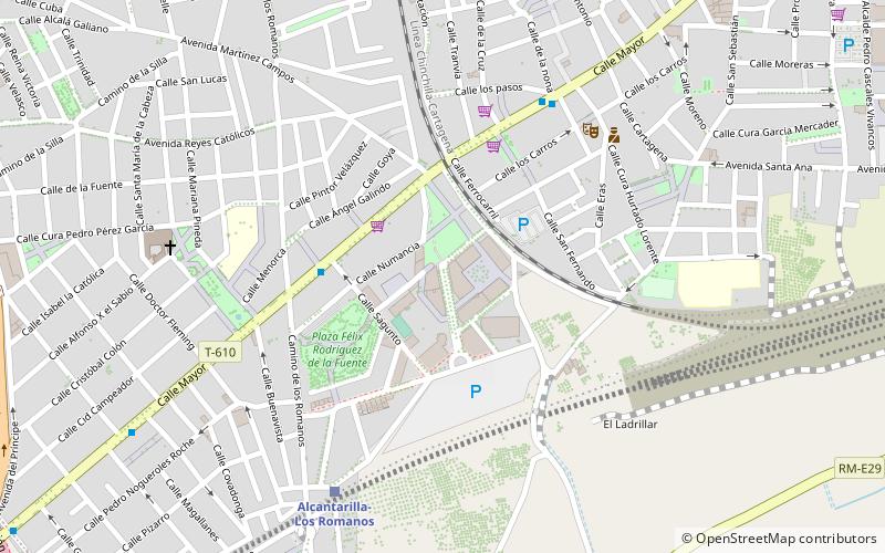 Alcantarilla location map