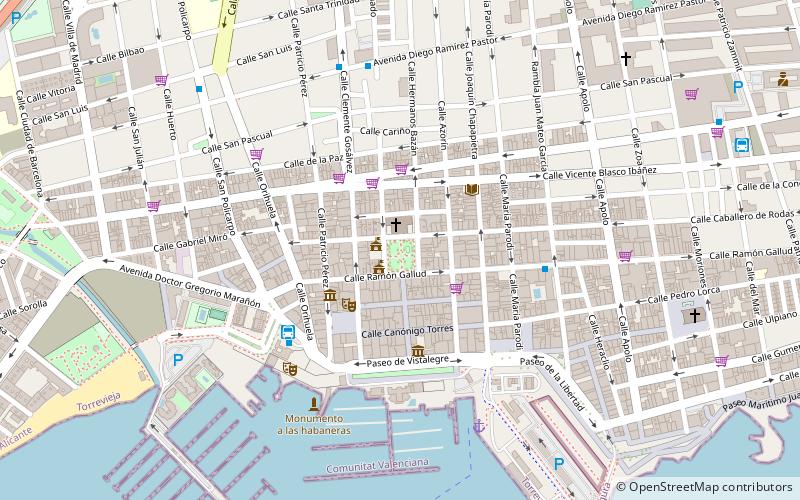 Parroquia Inmaculada Concepción Torrevieja location map