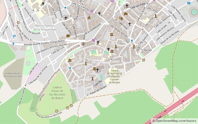 Fuente de Santa María location map