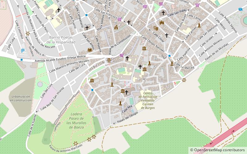 Old seminar of San Felipe Neri location map