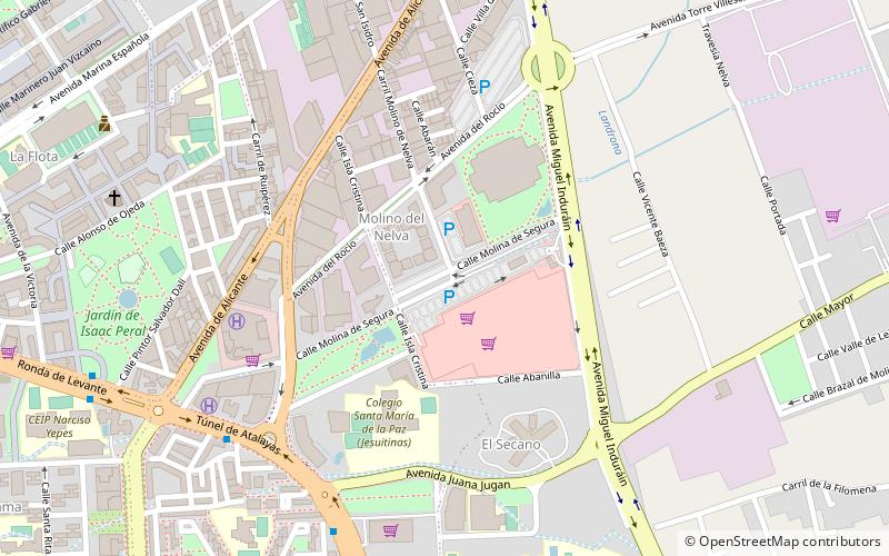 Palacio de Deportes de Murcia location map