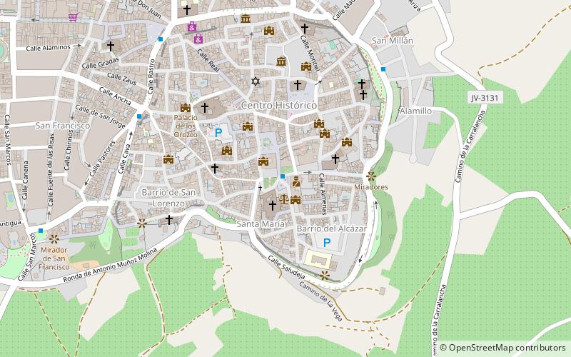 Vázquez de Molina Square location map