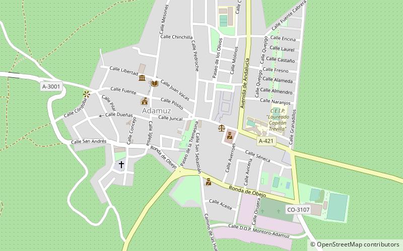 Adamuz location map