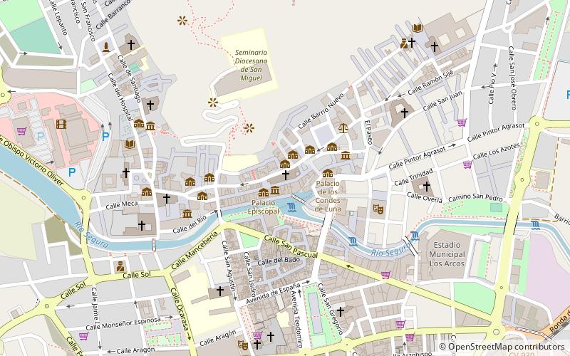 Orihuela Cathedral location map