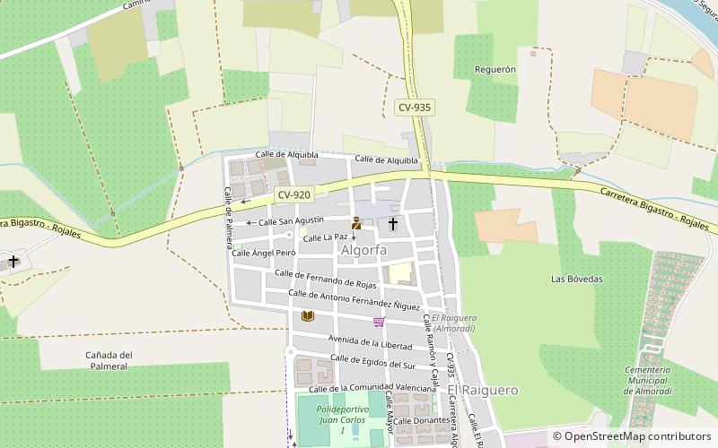 La Taberna De Algorfa location map