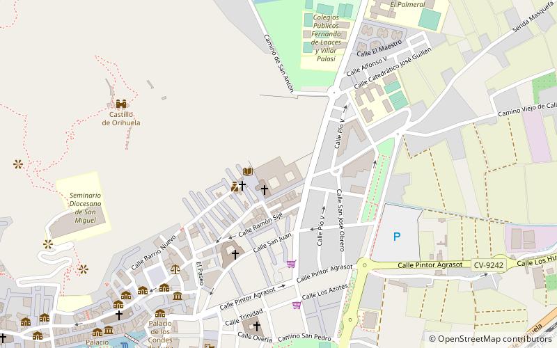 Colegio Diocesano Santo Domingo location map