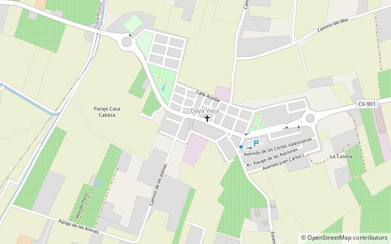 Daya Vieja location map