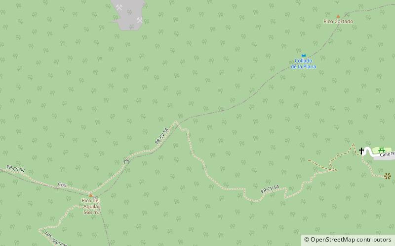 Sierra de Callosa location map