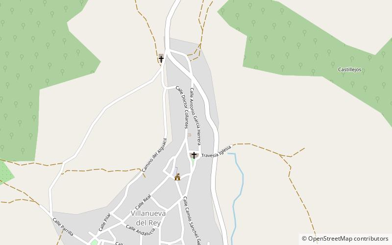 Villanueva del Rey location map