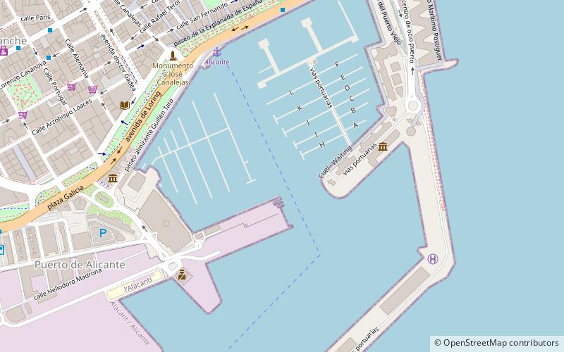 Marina Alicante location map