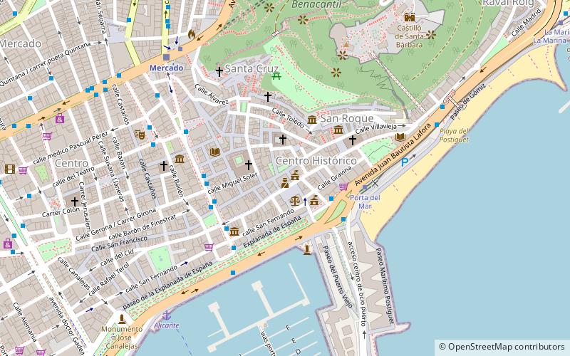tourist info alicante ayuntamiento location map