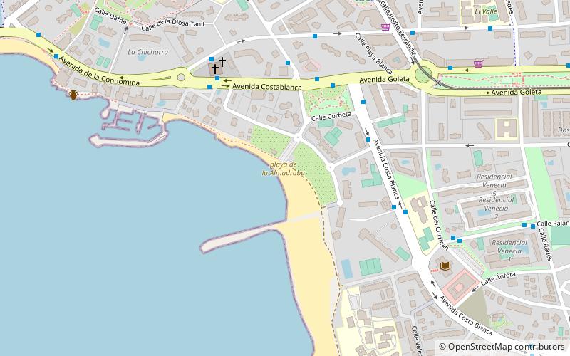 Playa de la Almadraba location map